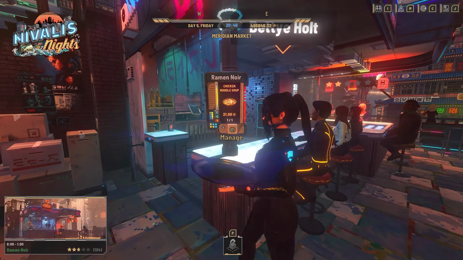 Thaddeus Carminus & Ramen Noir Lore · ION LANDS Developer Q&A